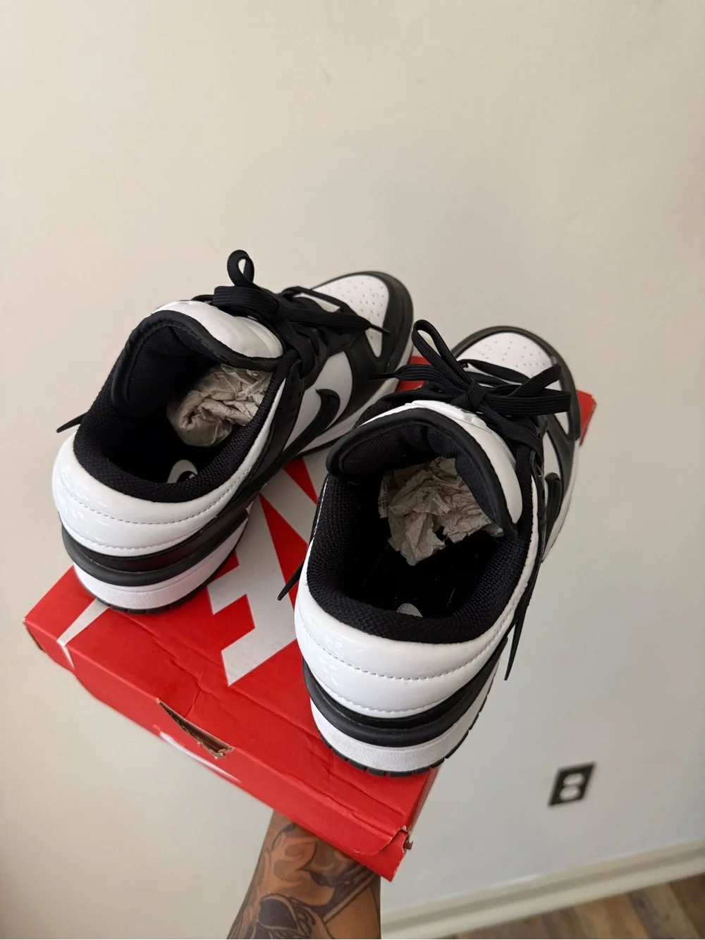 Nike Women’s Dunk Low Twist — Black and White